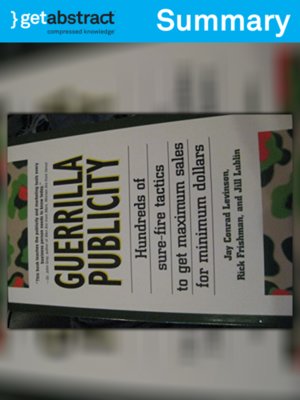 cover image of Guerrilla Publicity (Summary)
